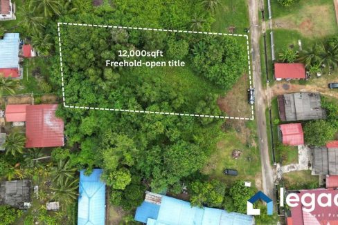 Lot Banglo 12000 kp di Peramu, Tanjung Lumpur Untuk Dijual