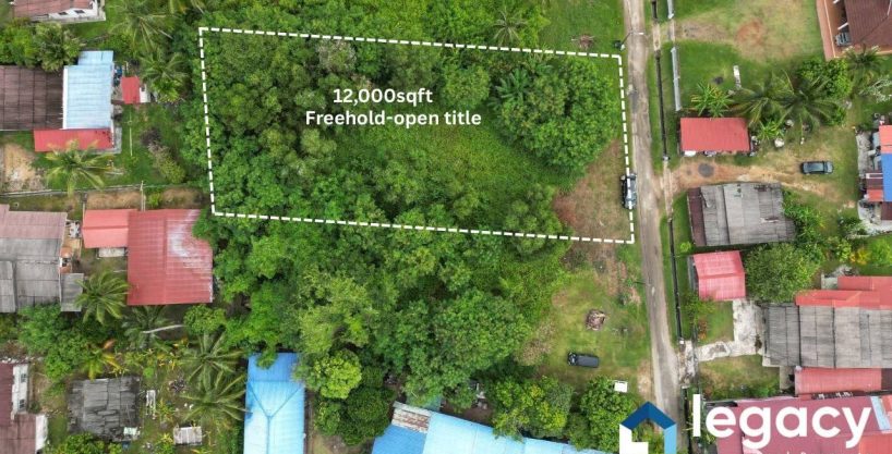 Lot Banglo 12000 kp di Peramu, Tanjung Lumpur Untuk Dijual