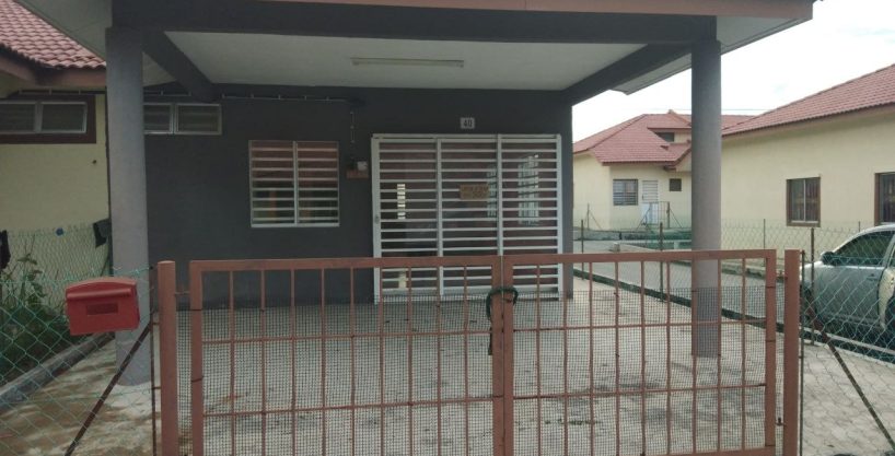end lot teres setingkat taman gambang damai untuk dijual