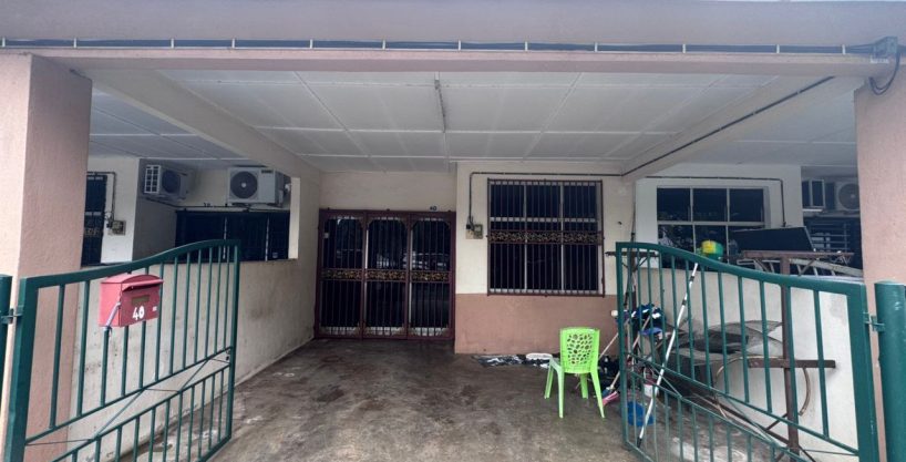 teres setingkat perkampungan seberang balok