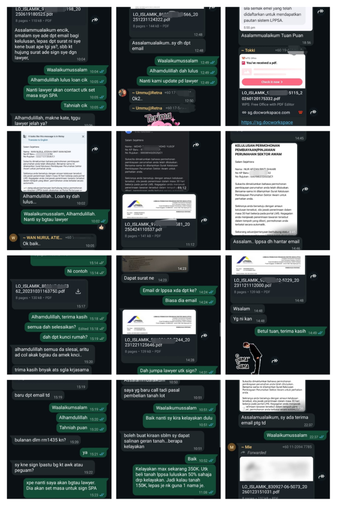 antara client yang lulus pinjaman lppsa guna khidmat konsultan lppsa kuantan