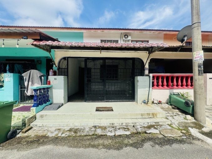 Teres Dua Tingkat Kos Rendah Sri Mahkota Jaya untuk dijual